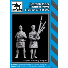 1/35 WWI Scottish Piper & Officer (2 figures)