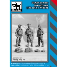1/48 USAAF Bomber Aircraft Crew (3 figures)
