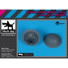 1/16 WWII British Helmet (2pcs)