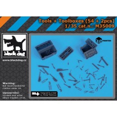 1/35 Tools and Toolboxes (54+2pcs)