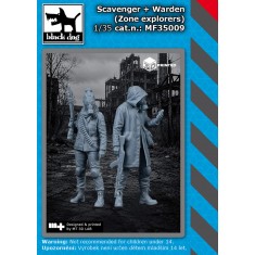 1/35 Sci-fi Scavenger and Warden (Zone Explorers)