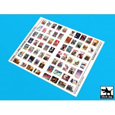 1/72 WWII Russian Propaganda Posters (67 posters, printed paper)