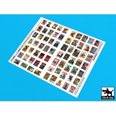 1/72 WWII US Propaganda Posters (69 Posters, Printed Paper)