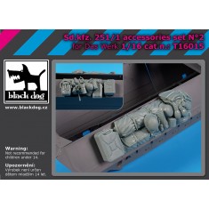 1/16 Sd.Kfz 251/1 Accessories set Vol.2 for Das Werk kit