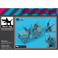 1/16 SAS Jeep Vickers K (5pcs) for Takom kit