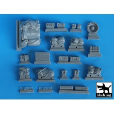1/35 British Cromwell Tank Mk.IV Accessories Set for Tamiya kit