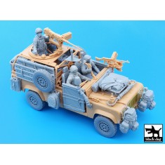 1/35 Defender Wolf Super Detail Accessories Set with Crew for HobbyBoss kit