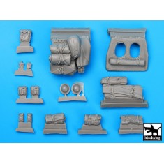 1/35 Dingo Mk.III Scout Car Accessories & Stowage Set for Miniart kits
