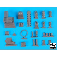 1/35 M-ATV WINT-T A Accessories Set with Equipment for Panda Hobby kit
