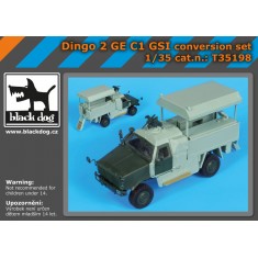 1/35 German ATF Dingo 2 GE C1 GSI Conversion Set for Revell