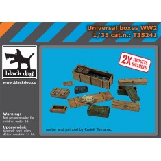 1/35 WWII Universal Boxes set