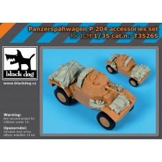 1/35 Panzerspahwagen P204 Stowage Set for ICM kits