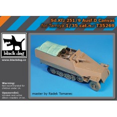 1/35 SdKfz 251 /9 Ausf.D Canvas for Tamiya kits