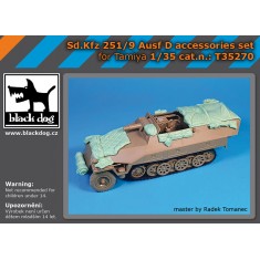 1/35 SdKfz 251/9 Ausf D Accessories Set for Tamiya kits