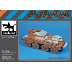 1/35 Sd.Kfz. 234/3 Accessories Set for Italeri kits