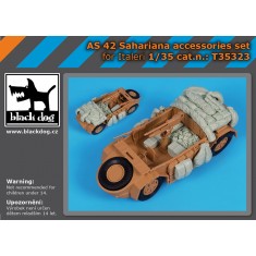 1/35 AS 42 Sahariana Accessories Set for Italeri kits