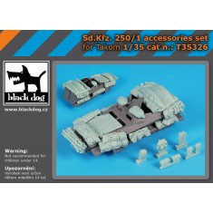 1/35 Sd.Kfz. 250/1 Accessories Set for Takom Kit