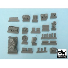 1/48 British Cromwell Tank Mk.IV Accessories Set for Tamiya kit #32528
