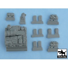 1/48 Sturmgeschutz III Ausf.G Accessories Set for Tamiya kit #32525