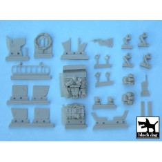 1/48 Humvee Iraq War Accessories Set for Tamiya kit