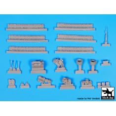 1/72 M24 Chaffee Accessories set for Hasegawa kit