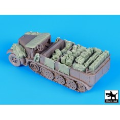 1/72 SdKfz.7 Half-Track Stowage/Accessories set for Revell kit
