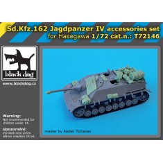 1/72 SdKfz 162 Jagdpanzer IV Detail set for Hasegawa kits