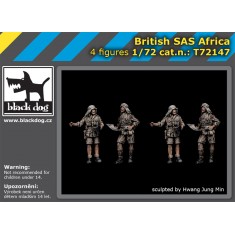 1/72 British SAS, Africa (4 figures)
