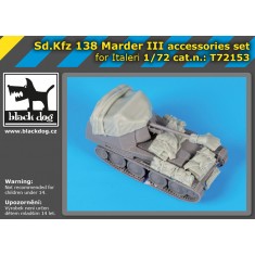 1/72 SdKfz 138 Marder III Accessories Set for Revell kits