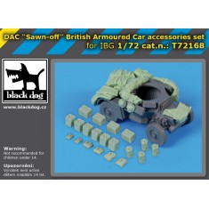 1/72 DAC Sawn-off British Armoured Car Acc.Set for IBG Models