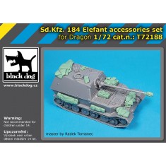 1/72 Sd.Kfz. 184 Elefant Stowage Set for Dragon kits