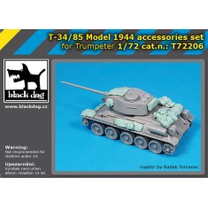 1/72 T-34/85 Model 1944 Accessories Set for Trumpeter Kit