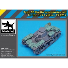 1/72 Type 95 Ha-Go Light Tank Accessories Set for IBG Kit