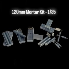 1/35 120mm Mortar Round Kit