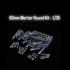 1/35 60mm Mortar Round Kit