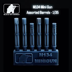 1/35 M134 Mini Gun Assorted Barrels