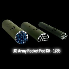 1/35 US Army Rocket Pod Kit