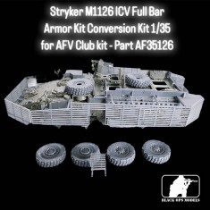 1/35 Stryker M1126 ICV Full Bar Armor Kit Conversion Kit for AFV Club AF35126