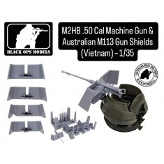 1/35 M2HB .50 Cal Machine Gun & Australian M113 Gun Shields (Vietnam)