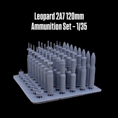 1/35 Leopard 2A7 120mm Ammunition Set