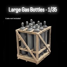 1/35 Large Gas Bottles (10pcs)
