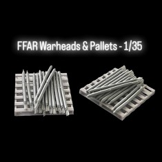 1/35 FFAR Warheads (20 rockets) and Pallets (2pcs)