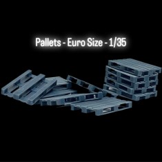 1/35 Pallets - Euro Size (10pcs)