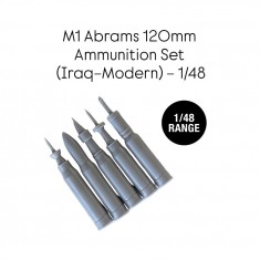 1/48 M1 Abrams 120mm Ammunition Set (Iraq-Modern)