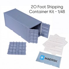 1/48 20 Foot Shipping Container Kit