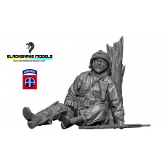 1/16 WWII US 82nd Airborne Wounded Paratrooper #02