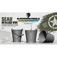 1/16 Metal Buckets Diorama Set (5 Pieces)