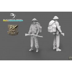 1/16 WWII French Commando Kieffer Rifleman #01