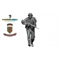 1/16 Vietnam US 1st Infantry Division LRRP Soldier Speed Figure