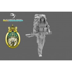1/16 Modern French 13th RDP Special Forces Minimi Gunner #04